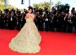 Sonam Kapoor on the Red Carpet  on Day 6 at Cannes